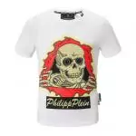 t shirt philipp plein homme originale  pp88132 skull